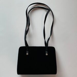 La Regale LTD - velvet and diamond evening bag